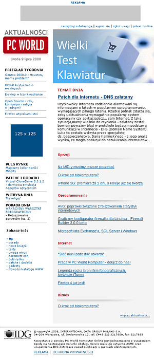Newsletter PCWorld