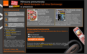 Promocja orange