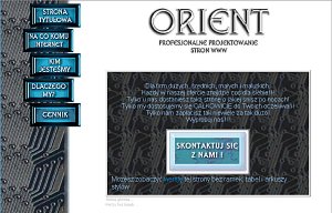 projekt strony Orient 1999