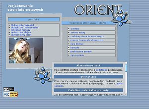 projekt strony Orient 2004